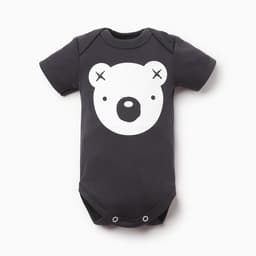 Боди для мальчика «Крошка Я» Black&white, рост 68-74 см, чёрное