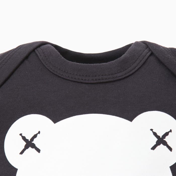 Боди для мальчика «Крошка Я» Black&white, рост 68-74 см, чёрное