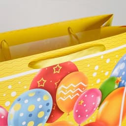 Пакет подарочный ламинированный, упаковка, XXL «С Днём Рождения!», 61×46×20 см