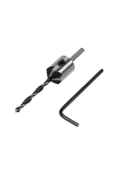 Сверло с зенкером ТУНДРА, 4×75 мм