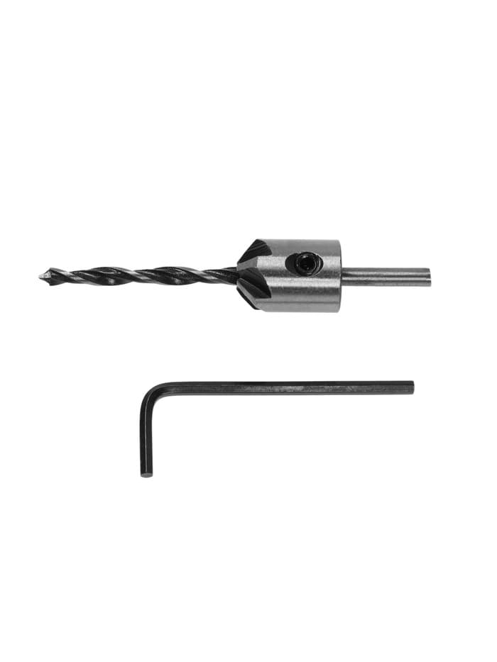 Сверло с зенкером ТУНДРА, 4×75 мм
