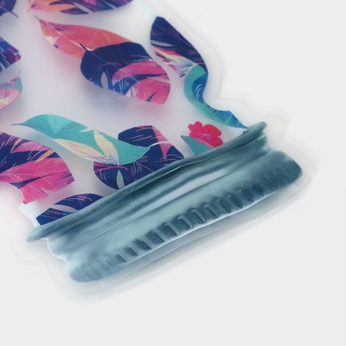 Набор пакетов для хранения сыпучих Доляна «Перья», застёжка zip-lock, 3 шт., 15×10 см, 20×13 см, 24.5×16.5