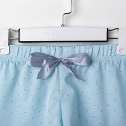 Пижама женская (шорты, топ) KAFTAN «Горошек», размер 40-42, голубая