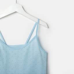 Пижама женская (шорты, топ) KAFTAN «Горошек», размер 40-42, голубая