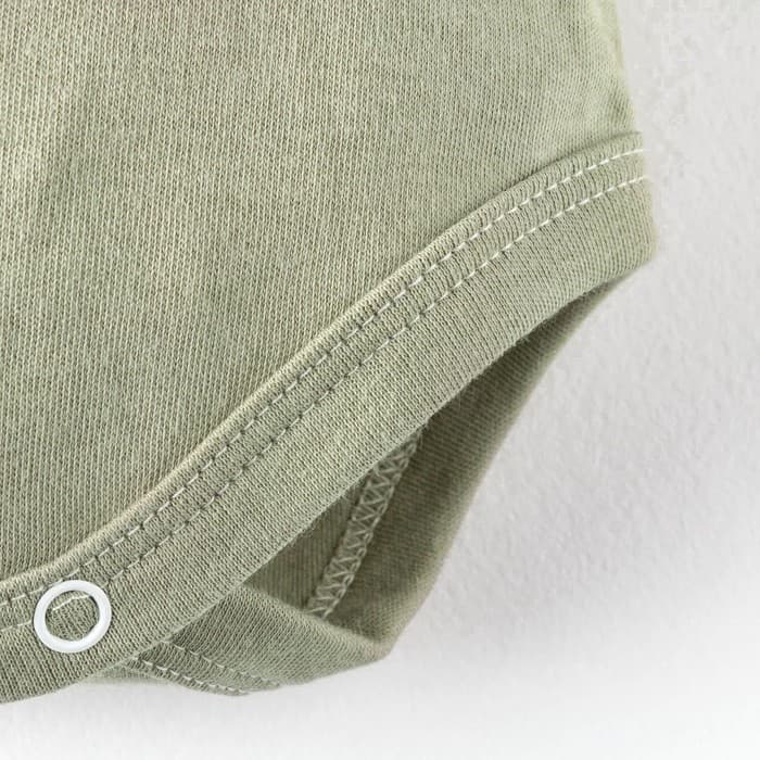 Боди для девочки «Крошка Я» Nature, зелёное, рост 68-74 см