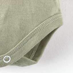 Боди для девочки «Крошка Я» Nature, зелёное, рост 68-74 см