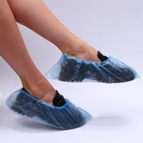 Бахилы Синие UNITE «Стандарт» 2.5 г 25 мкр ПНД 400×150 50 пар/уп