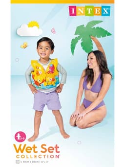 Жилет надувной «Рыбки», 41×30 см, от 3-5 лет, 59661NP INTEX