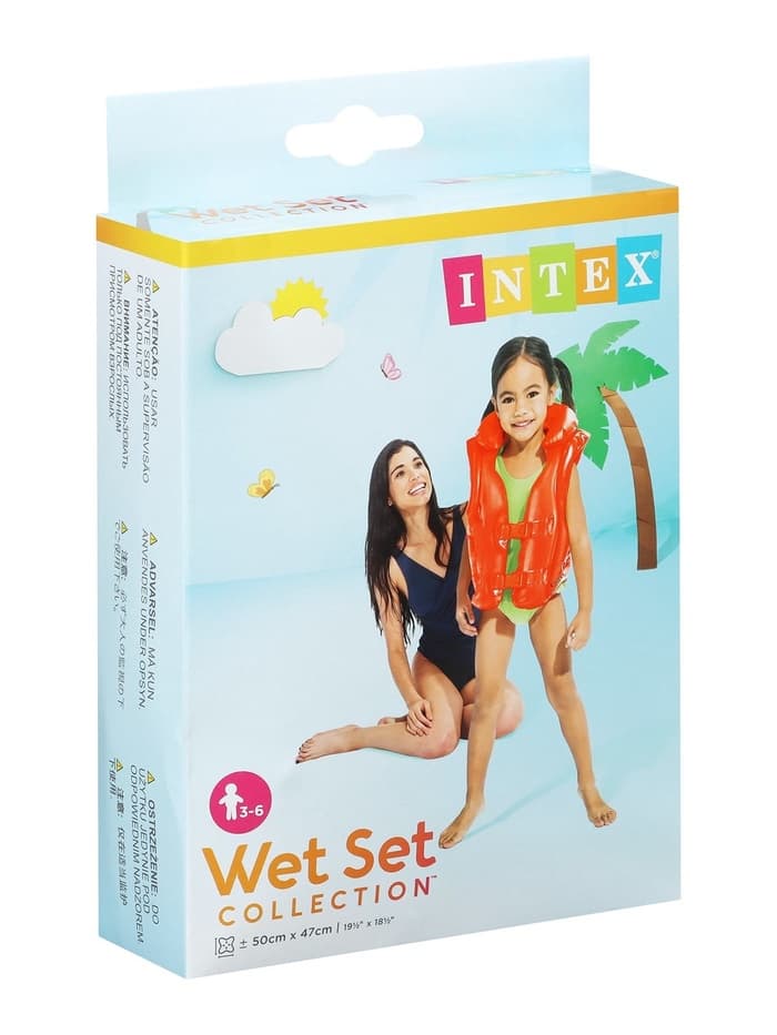 Жилет надувной «Делюкс», 43×33 см, от 3-6 лет, 58671NP INTEX