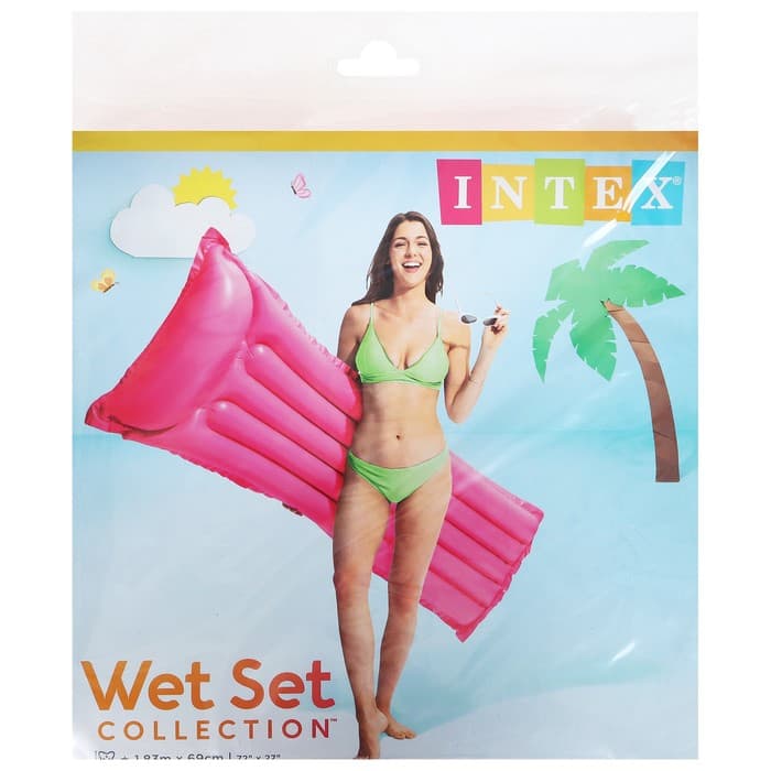 Матрас пляжный «Океан», 183×69 см, цвет МИКС, 59703NP INTEX