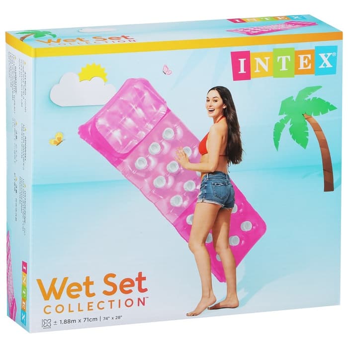 Матрас для плавания, 188×71 см, цвета МИКС, 58890NP INTEX