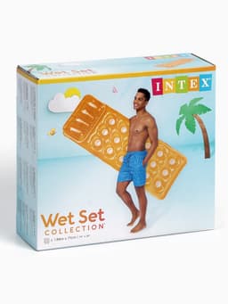 Матрас для плавания, 188×71 см, цвета МИКС, 58890NP INTEX