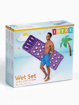 Матрас для плавания, 188×71 см, цвета МИКС, 58890NP INTEX