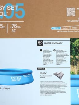 Бассейн надувной INTEX Easy Set 28120NP, 305×76 см, от 6 лет, круглый