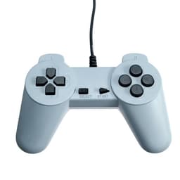 Игровая приставка Luazon Game-1, 8 бит, в комплекте 2 джойстика и пистолет, 22 игры, серая