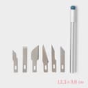 Стеки для моделирования кондитерских украшений, 7 предметов, нержавеющая сталь