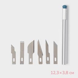 Стеки для моделирования кондитерских украшений, 7 предметов, нержавеющая сталь