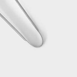 Щипцы кухонные с перфорацией Доляна, h=18 см, нержавеющая сталь, 201 марка стали, серебристые