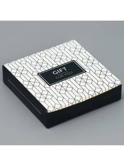 Кондитерская упаковка, коробка «For you», 14×14×3.5 см