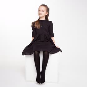 Колготки детские, чёрные, (nero), рост 116-122 см