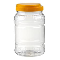 Банка для хранения сыпучих продуктов Альтернатива, 2 л, пластик, МИКС