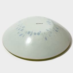 Тарелки Доляна «Романтичный киви», 19 предметов, 6 десертных тарелок, 6 обеденных тарелок, 6 мисок, салатник, стекло, зелёный