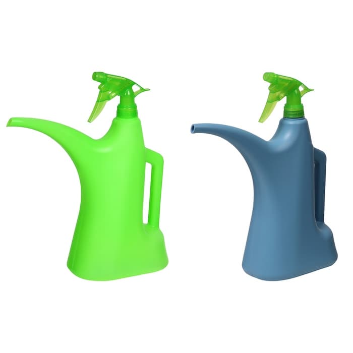 Лейка, 1.5 л, с распылителем, цвет МИКС