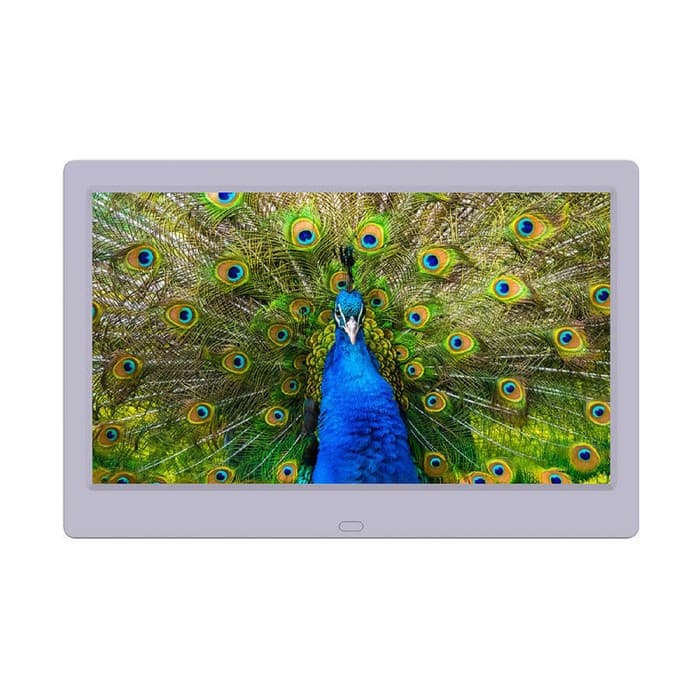 Цифровая фоторамка Digma PF-1043, 10.1", IPS, 1280×800, пластик, ПДУ, видео, белая