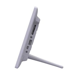 Цифровая фоторамка Digma PF-1043, 10.1", IPS, 1280×800, пластик, ПДУ, видео, белая