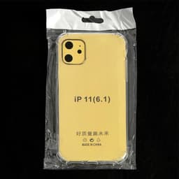 Чехол Luazon для iPhone 11, силиконовый, противоударный, прозрачный