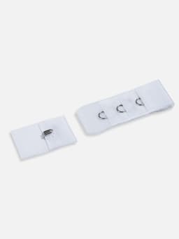 Застёжка для бюстгальтера, 3 ряда 1 крючок, 10 шт., белая