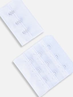 Застёжка для бюстгальтера, 3 ряда 3 крючка, 10 шт., белая