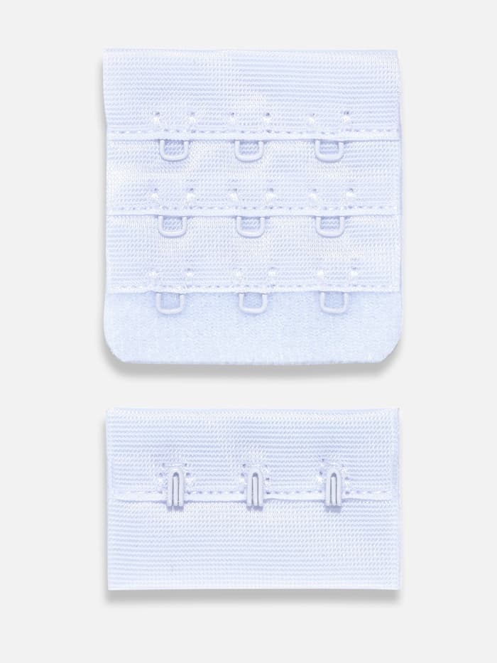 Застёжка для бюстгальтера, 3 ряда 3 крючка, 10 шт., белая