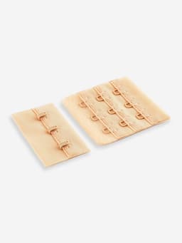 Застёжка для бюстгальтера, 3 ряда 3 крючка, 10 шт., бежевая