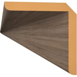 Уголок универсальный для МДФ панелей, 2700×24×24 мм, цвет дуб винтаж