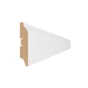 Плинтус напольный МДФ «82», 16×82×2000 мм, цвет белый