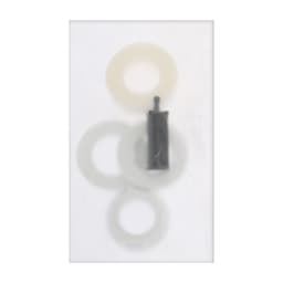 Арматура для смывных бачков "УКЛАД" - 2, с боковой подводкой 1/2", однокнопочная, хром