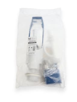 Арматура для смывных бачков "УКЛАД" - 2, с нижней подводкой 1/2", однокнопочная, хром