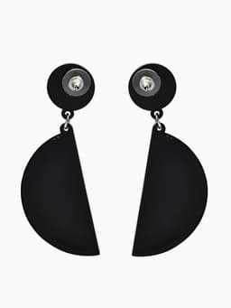 Серьги пластик «Вивьен» лимоны, цвет жёлто-белый