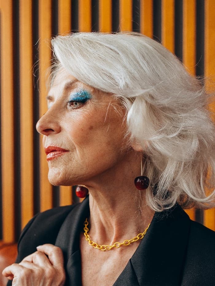 Серьги пластик «Ягодка», черешня, бордовые в золоте