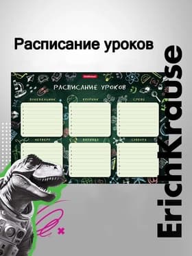 Расписание уроков А4, ErichKrause «К доске!»