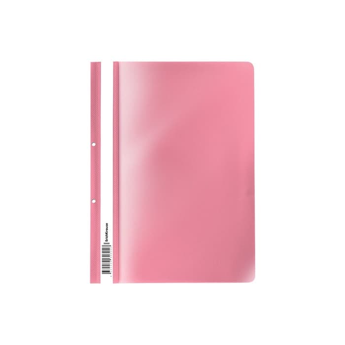 Папка-скоросшиватель А4, 180 мкм, ErichKrause Diagonal Pastel, с перфорацией, с тиснением «диагональ», микс