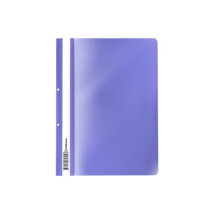 Папка-скоросшиватель А4, 180 мкм, ErichKrause Diagonal Pastel, с перфорацией, с тиснением «диагональ», микс