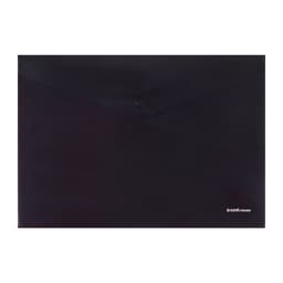 Папка-конверт на кнопке А4, 140 мкм, ErichKrause Fizzy Classic, полупрозрачная, МИКС