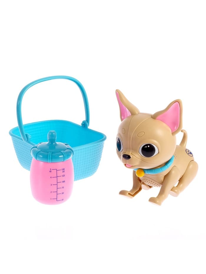 Интерактивная игрушка ZABIAKA «Милый питомец», собачка, световые и звуковые эффекты