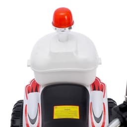 Электромобиль «Чоппер», детский, световые и звуковые эффекты, цвет белый