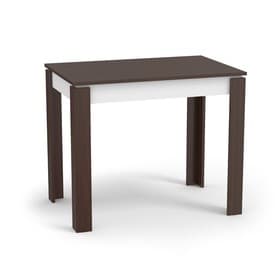 Стол обеденный «Оптима», 600×760×900 мм, цвет венге/белый