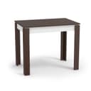 Стол обеденный «Оптима», 600×760×900 мм, цвет венге/белый