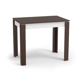 Стол обеденный «Оптима», 600×760×900 мм, цвет венге/белый