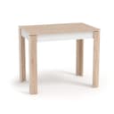 Стол обеденный «Оптима», 600×760×900 мм, цвет дуб сонома/белый